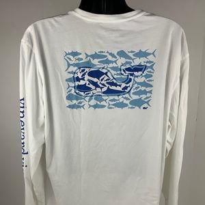 Vineyard Vines Men’s Long Sleeve TShirt XXL Cotton